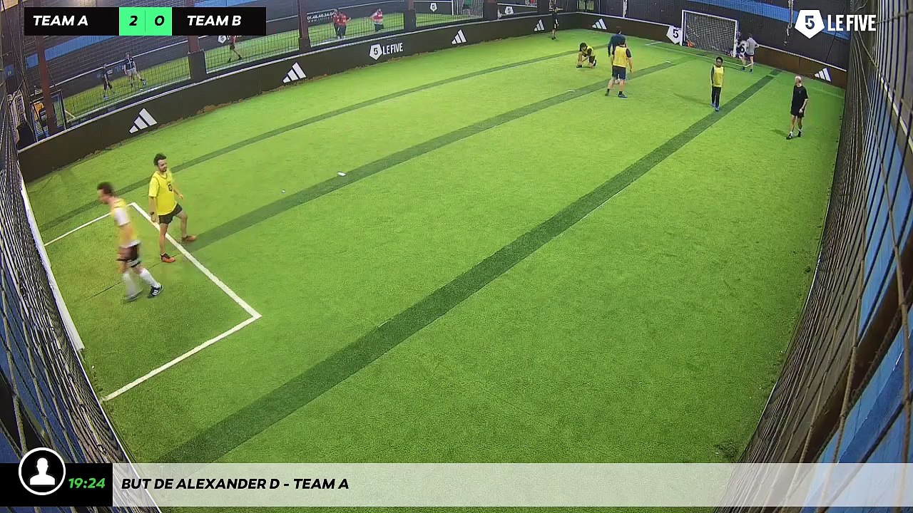 But de Alexander D - Team A