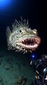 Saleemoffical presentation- Scientists have recently reached the dark and cold depths of the ocean and discovered amazing creatures that are in harmony with the environment! #trending