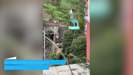 Teleférico se desploma tras ruptura de cable en Nápoles