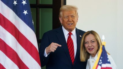 Trump recibe a Meloni y asegura que habrá un acuerdo de aranceles con Europa: "Al 100%"