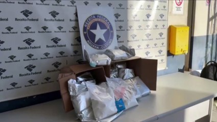 Receita Federal retém 16 quilos de cocaína em empresa transportadora em Cascavel