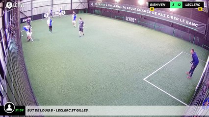 But de Louis B - Leclerc St Gilles