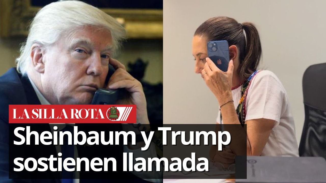Sheinbaum y Trump confirman llamada ‘muy productiva’