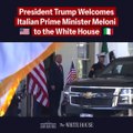 Donald Trump tuvo una gran reunión con la italiana Giorgia Meloni en la Casa Blanca