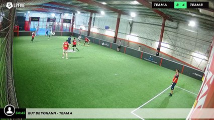 But de Yohann - Team A