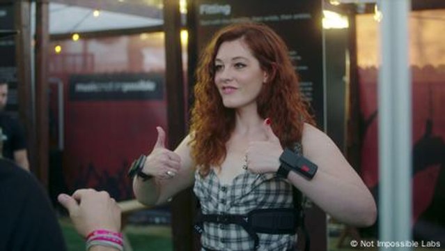 Vibrating vests allow deaf people to feel music