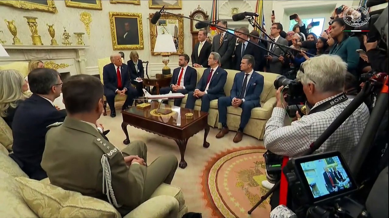 USA - Incontro del Presidente Meloni con il Presidente degli Stati Uniti d’America, Donald J. Trump (17.04.25)