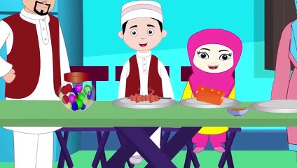 Ammi Ki Roti Gol Gol امی کی روٹی گول گول/in Urdu/kids caartoon/DAILYMOTION