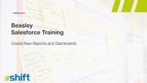 Create New Reports & Dashboards
