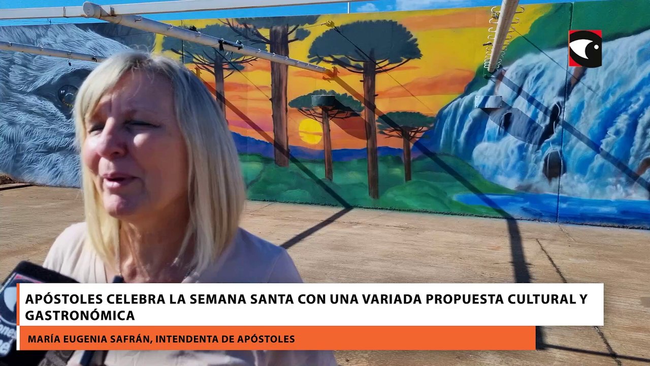 Apóstoles celebra la Semana Santa con una variada propuesta cultural y gastronómica