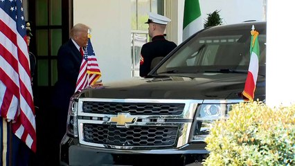 Meloni se reúne com Trump para buscar acordo tarifário entre UE e EUA