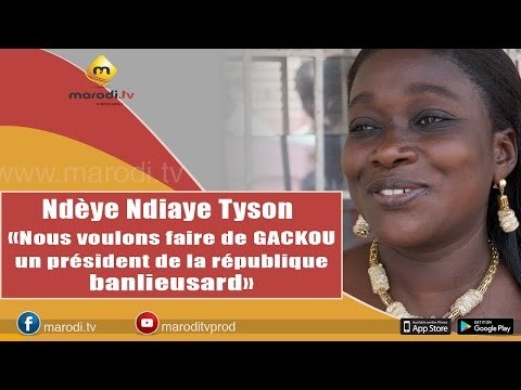 Ndeye Ndiaye Tyson: Nous voulons faire de MALICK GAKOU un président de la République banlieusard