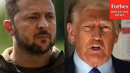 President Trump Says He Doesn't Hold Zelensky Responsible For Russia-Ukraine War But 'I'm Not A Big Fan'