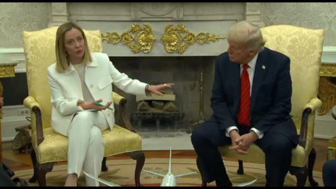 Luna di miele fra Trump e Giorgia Meloni alla Casa Bianca