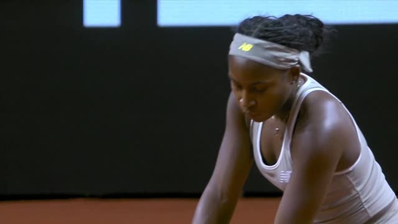 Stuttgart - Gauff sans puiser dans ses réserves