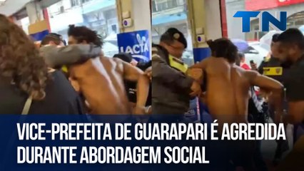 Vice-prefeita de Guarapari é agredida durante abordagem social