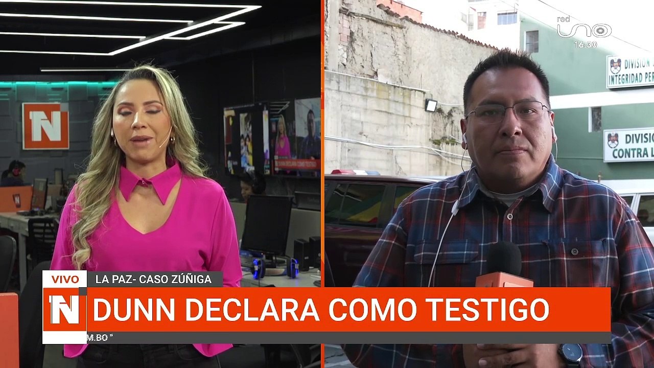 Jaime Dunn se preseta a declarar