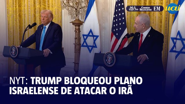 Trump bloqueou plano israelense para atacar instalações nucleares do Irã