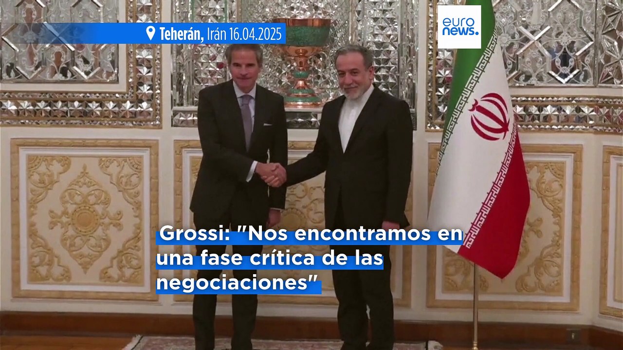 El jefe del OIEA afirma que las conversaciones...