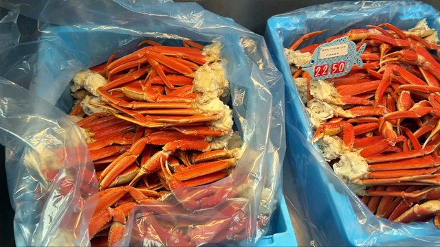 17 avril TOPO AD Crabe des neiges pêche prix élevés