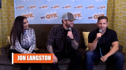 Jon Langston Backstage At Guitar Pull