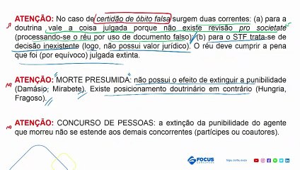 71 Extinção de Punibilidade Parte I