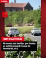 Seis heridos por tiroteo en la Universidad Estatal de Florida (EE.UU.)