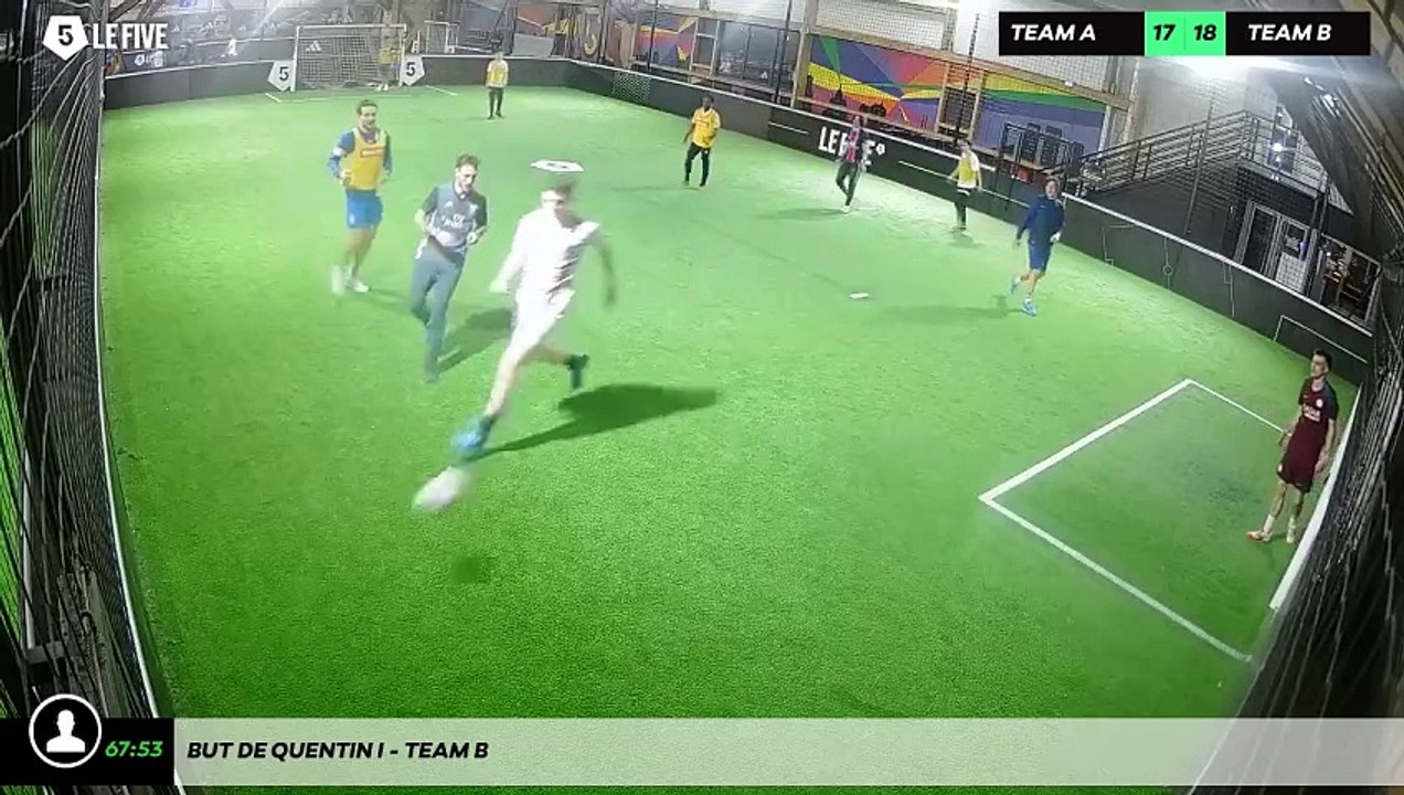 But de Quentin I - Team B