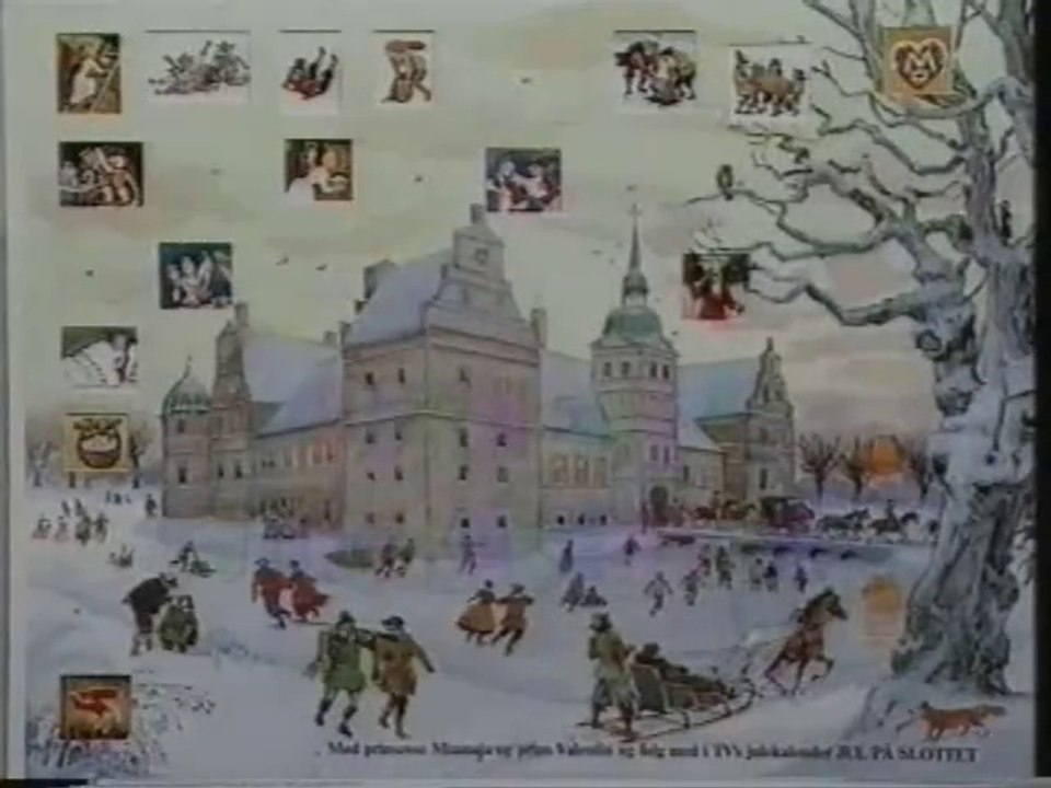 Børnenes Julekalender | Afsnit 16 - 24 Afsnit i alt - og med dagens låge i julekalenderen - Jul På Slottet - 1991 | DR