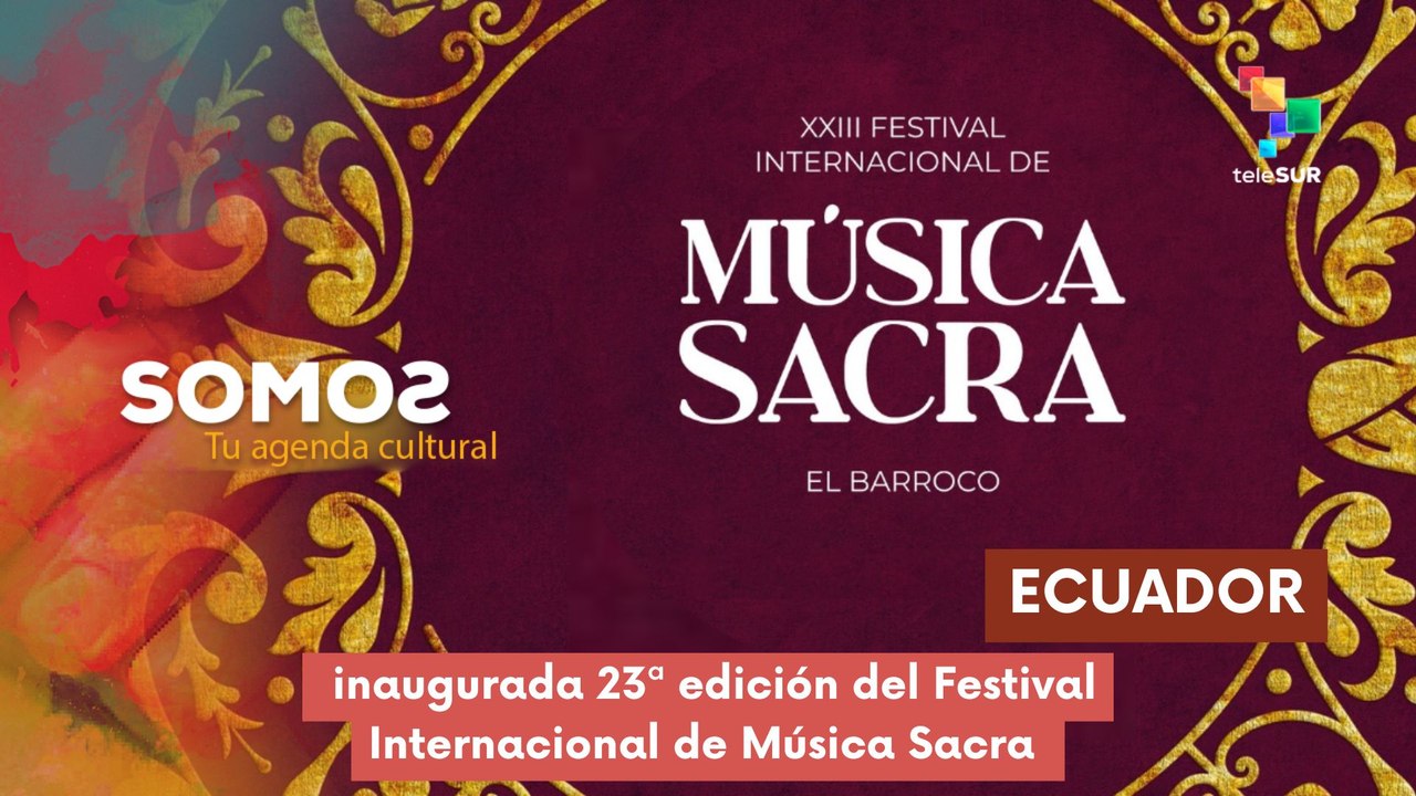 Inaugurada 23ª edición del Festival Internacional de Música Sacra  SOMOS 17-04-2025