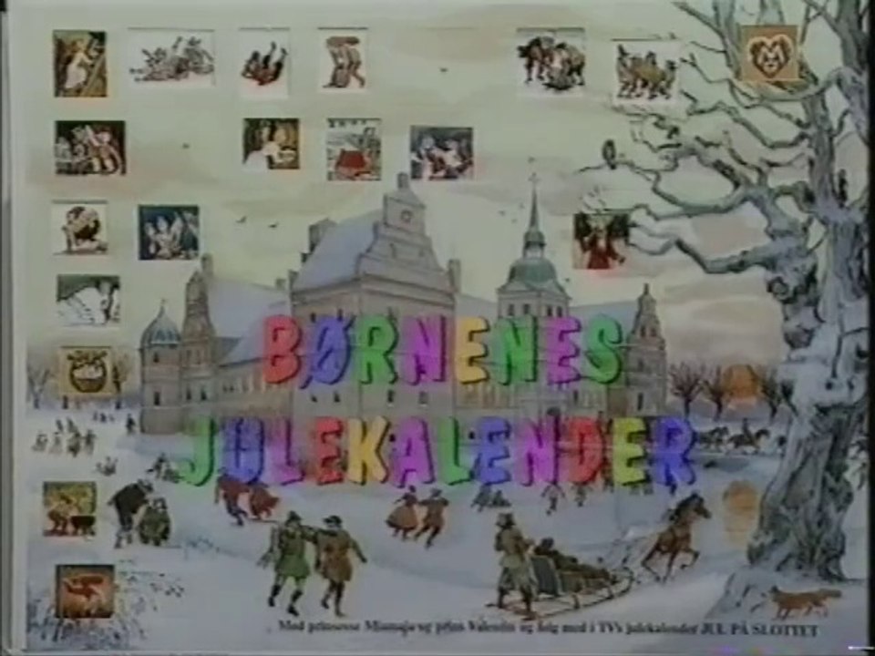 Børnenes Julekalender | Afsnit 19 - 24 Afsnit i alt - og med dagens låge i julekalenderen - Jul På Slottet - 1991 | DR