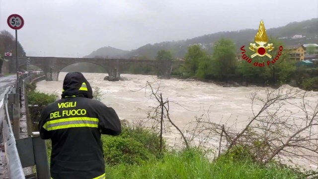 Maltempo in Piemonte: 300 interventi dei Vigili del Fuoco (17.04.25)