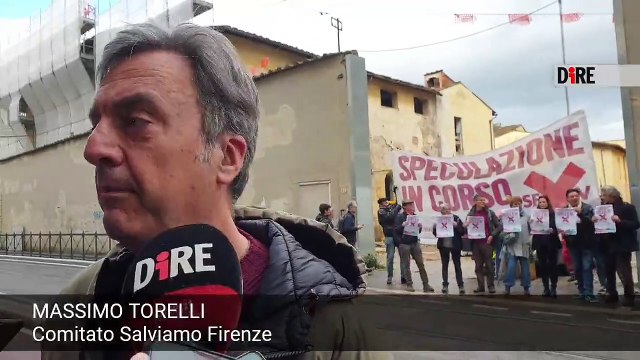 Firenze - TURISMO. SIT-IN SALVIAMO FIRENZE A EX SAN GALLO: È BENVENUTO A SANTANCHÈ (17.04.25)
