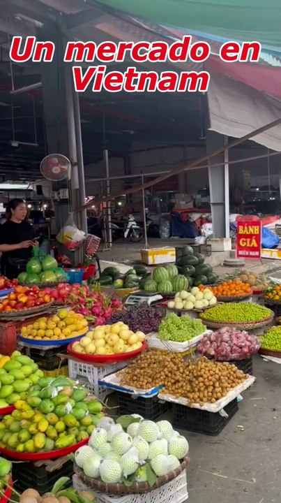Mercado en Vietnam
