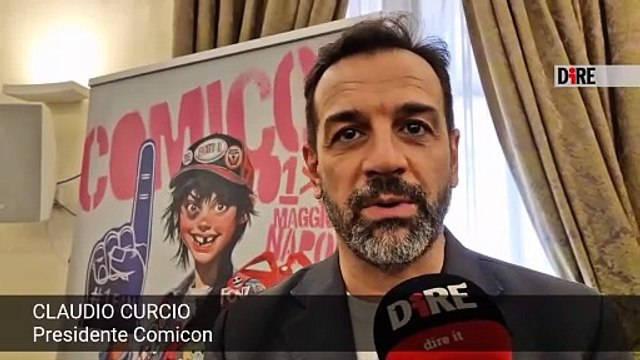 Napoli - L'1 MAGGIO TORNA COMICON: 600 EVENTI E 450 OSPITI INTERNAZIONALI (17.04.25)