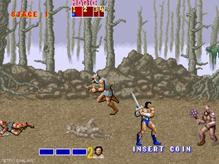 GOLDEN AXE (Sega - Arcade - 1989)