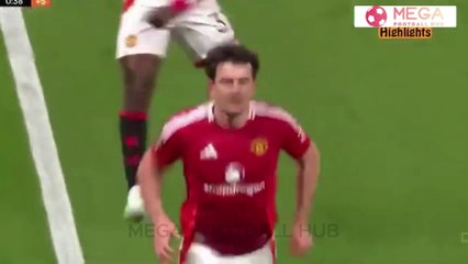 Manchester United vs Lyon 5-4 AET [AGG 7-6] | All Goals & Extended Highlights 2025 Full HD | Europa League