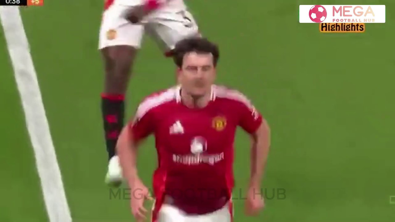 Manchester United vs Lyon 5-4 AET [AGG 7-6] | All Goals & Extended Highlights 2025 Full HD | Europa League