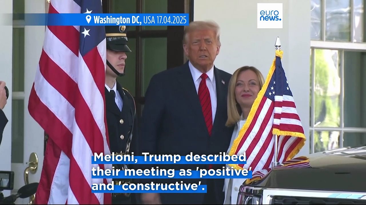 Meloni: Trump will come to Rome for possible meeting with EU representatives
