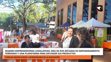 Mujeres emprendedoras legislativas: más de dos décadas de empoderamiento femenino y una plataforma para difundir sus productos