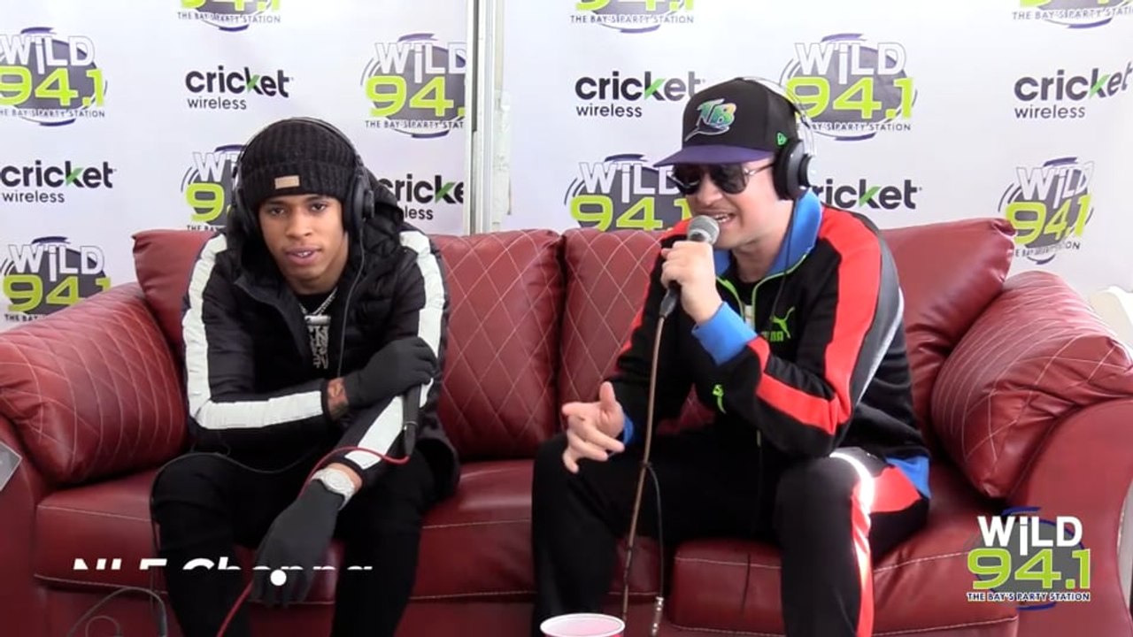 NLE Choppa WiLD Splash Interview