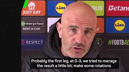 Maresca 'not happy' with Chelsea's second leg defeat to Legia