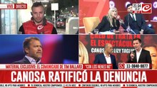 Luis Ventura mano a mano en Cronica: "La denuncia es correcta pero la tenés que probar"