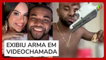Davi Brito vira réu na Justiça por violência psicológica após ameaçar ex com arma