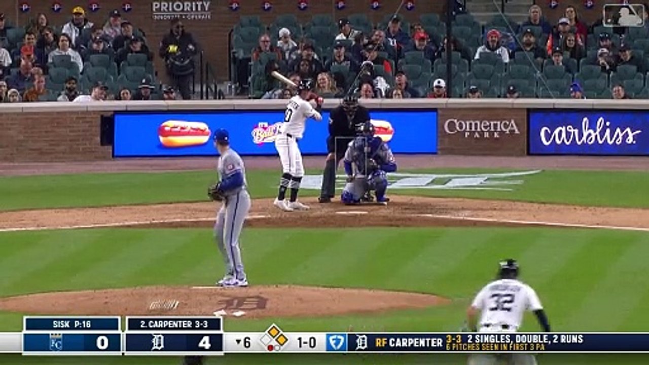 MLB: Gleyber Torres le roba la segunda base a Salvador Pérez