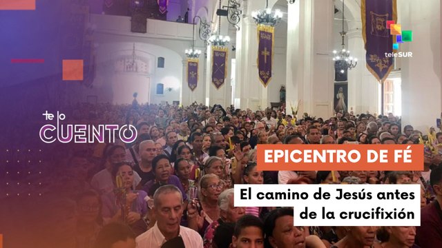 Fieles católicos reviven la Pasión de Cristo con la ruta de los siete templos