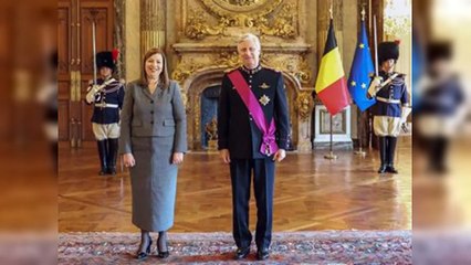 Embajadora de RD en Bélgica presenta cartas credenciales
