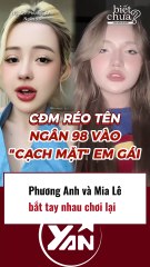 Phương Anh và Mia Lê bắt tay nhau làm hoà