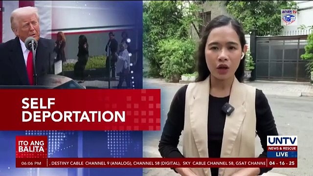 Illegal US immigrants na nais mag-self deport, bibigyan ng ayuda ni US Pres. Donald Trump