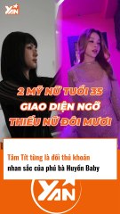 Đối thủ nhan sắc của Huyền baby